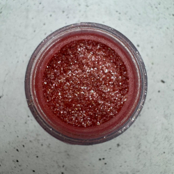 Изображение Глиттер мелкая фракция красный блеск